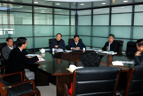 市商务两委书记、主任王树培到市外企协会视察、座谈